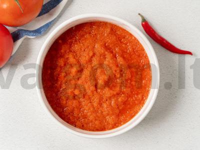 Marinuoti pomidorai gruziniškai Žingsnis 3