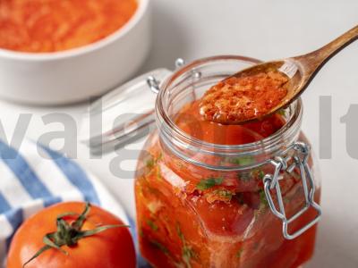 Marinuoti pomidorai gruziniškai Žingsnis 6