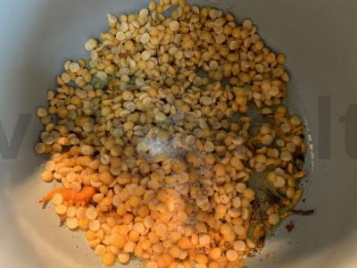 Žirnių košė lėtoje viryklėje Žingsnis 3