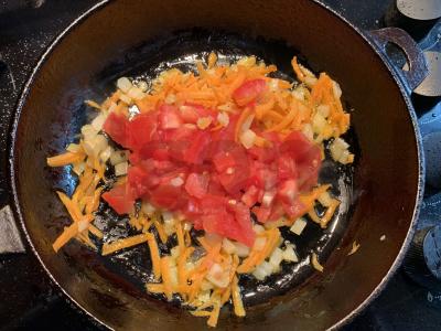 Spagečiai su aštriu čili padažu Žingsnis 3