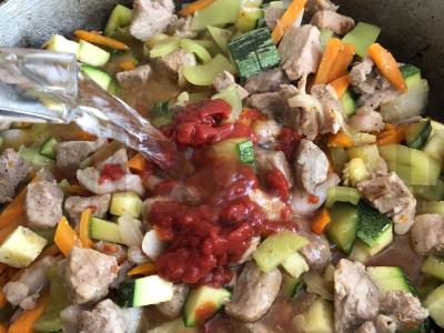 Mėsos padažas su daržovėmis Žingsnis 14