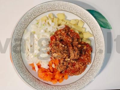 Salotas „Žvejo džiaugsmas“ Žingsnis 5