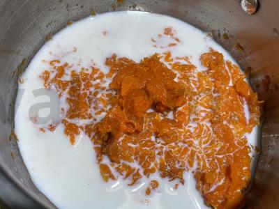 Blynai su moliūgu Žingsnis 2