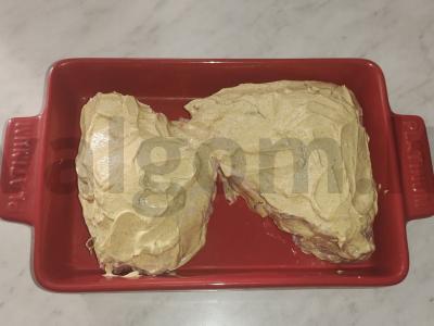 Vištienos šlaunelės su islandišku skyr Žingsnis 3