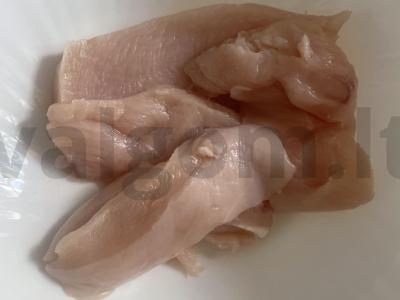 Vištienos lazdelės per 20 minučių Žingsnis 1