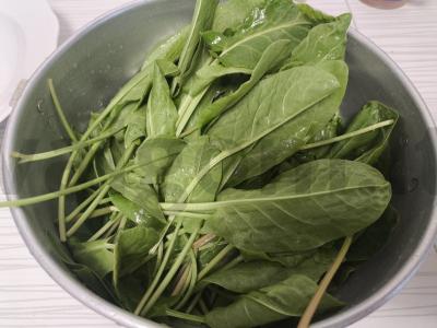 Žaliosios šaltibarščiai su rūgštynėmis pietums Žingsnis 3