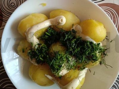 Bulvės, suvyniotos į rūkyta šonine Žingsnis 2