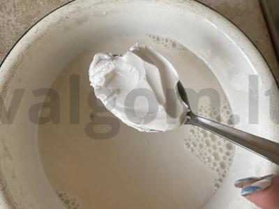 Avižinė košė migdolų-kokosų piene Žingsnis 2