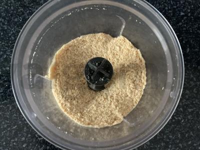 Desertas iš sausainių, halvos ir grietinės Žingsnis 2