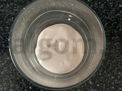 Desertas iš sausainių, halvos ir grietinės Žingsnis 6