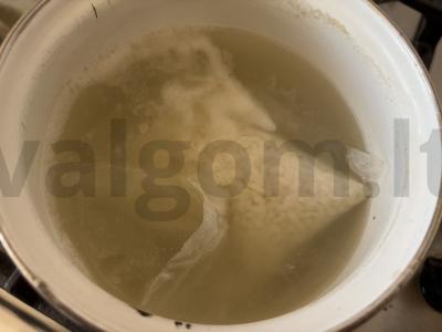 Šaltie ritinėliai su agurku Žingsnis 1