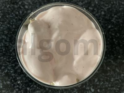 Desertas iš sausainių, halvos ir grietinės Žingsnis 10