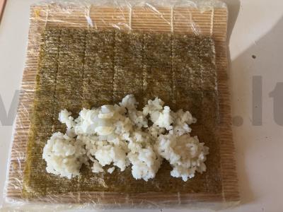 Šaltie ritinėliai su agurku Žingsnis 7