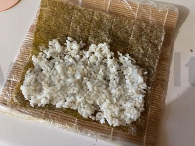 Šaltie ritinėliai su agurku Žingsnis 8