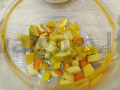 Arbatos gėrimas su obuoliu ir apelsinu Žingsnis 2