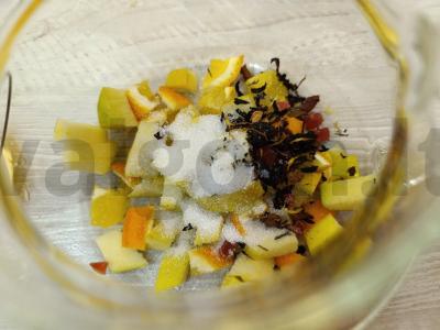 Arbatos gėrimas su obuoliu ir apelsinu Žingsnis 4