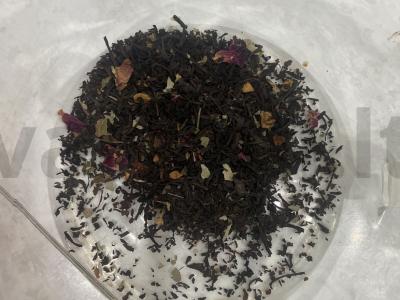 Juodasis arbata su Antonovka obuoliais ir granatais Žingsnis 1