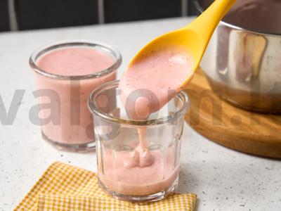 Braškinių pudingas Žingsnis 4