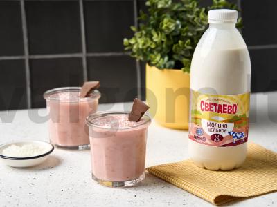 Braškinių pudingas pagrindine nuotrauka