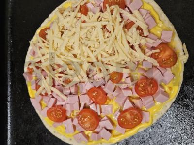 Krisčios sūrio pica per 20 minučių Žingsnis 3