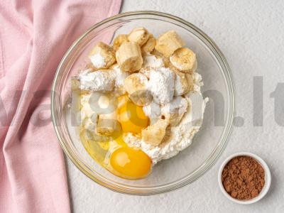 Pusryčių apkepas oro grilyje Žingsnis 2