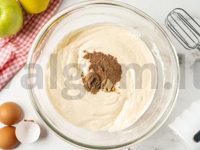 Obuolių sūrio pyragas Žingsnis 4