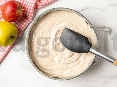 Obuolių sūrio pyragas Žingsnis 8