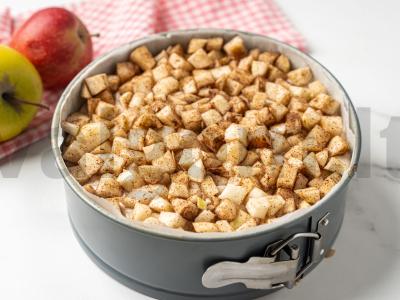 Obuolių sūrio pyragas Žingsnis 9