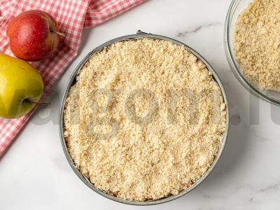 Obuolių sūrio pyragas Žingsnis 10