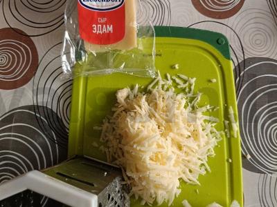 Kiaulienos kotletas su grybais po sūrio sluoksniu Žingsnis 6