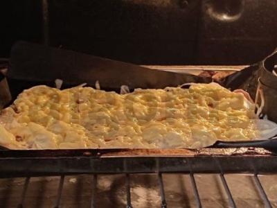 Kiaulienos kotletas su grybais po sūrio sluoksniu Žingsnis 8