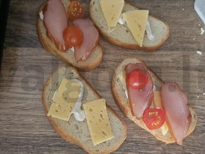 Skani tostai su kalakutienos karpaču Žingsnis 6