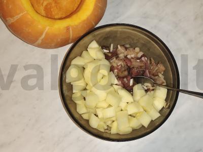 Moliūgas su vištiena ir daržovėmis orkaitėje Žingsnis 5