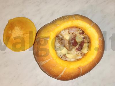 Moliūgas su vištiena ir daržovėmis orkaitėje Žingsnis 6