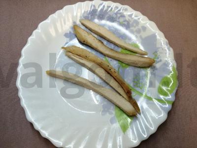 Vištienos ir varškės sūrio ritinys Žingsnis 4