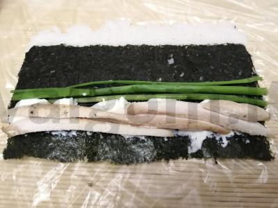 Vištienos ir varškės sūrio ritinys Žingsnis 7