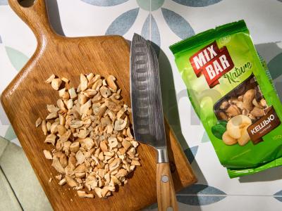 Riešutų keksas Žingsnis 1