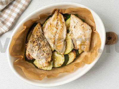 Skumbrija su cukinijomis orkaitėje Žingsnis 5