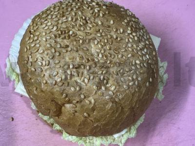 Sūrio burgeris-sumuštinis Žingsnis 5