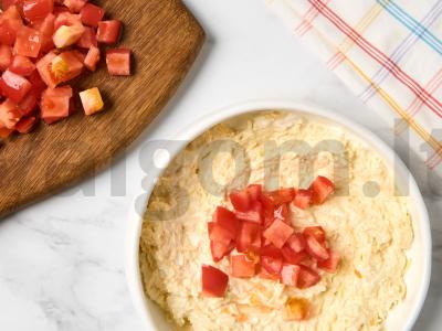 Kepta menkė su sūrio plutele Žingsnis 2