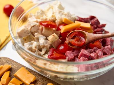 Itališkas vištienos salotas ant duonos Žingsnis 5