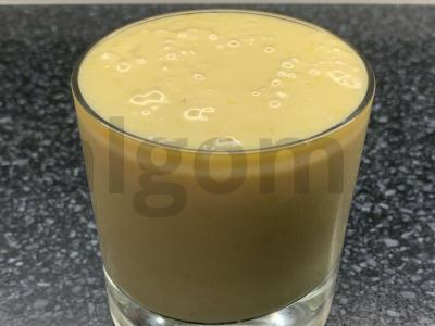 Mango kokteilis desertui pagrindine nuotrauka