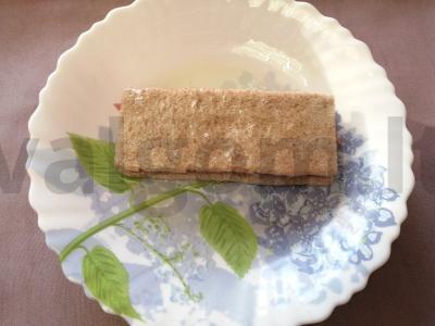 Keptas sumuštinis iš duonos su mėsos faršu Žingsnis 5