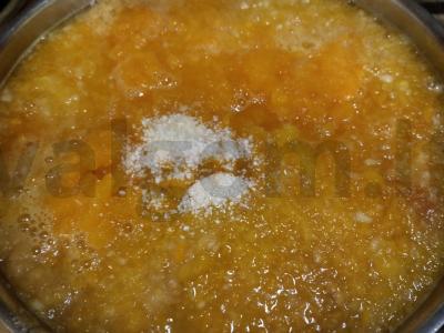 Tirštas moliūgų sultys su obuoliu ir apelsinu Žingsnis 3