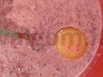 Užkandžių tortas su vištienos kepenimis ir sūriu Žingsnis 3