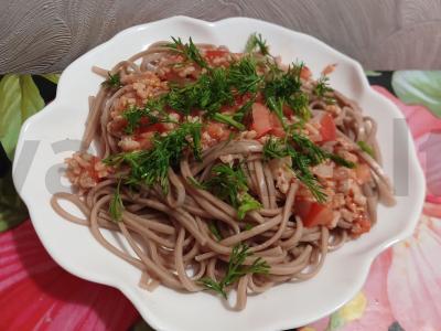 Soba su sojų faršu pagrindine nuotrauka