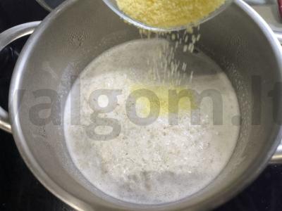 Avižinė košė su kuskusu Žingsnis 3