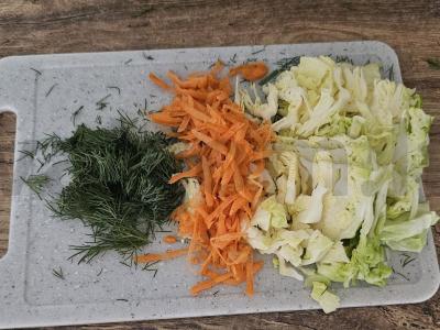 Kvapnūs šaltibarščiai su mėsos kaulu Žingsnis 2