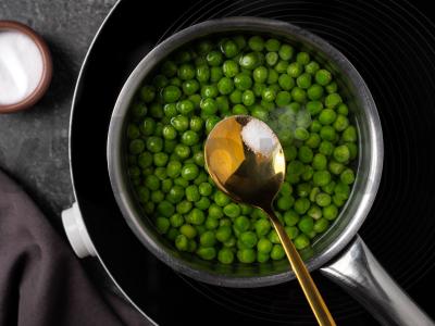 Baltoji žuvis su grietinėlės žirneliais Žingsnis 2