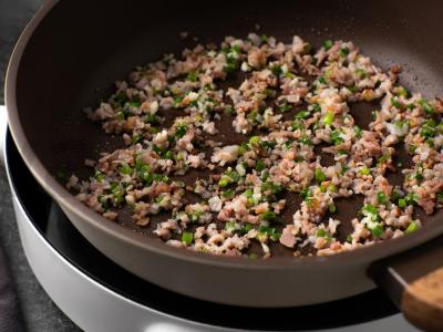 Baltoji žuvis su grietinėlės žirneliais Žingsnis 3